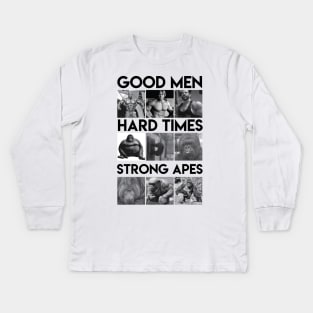 APES TOGETHER STRONG Kids Long Sleeve T-Shirt